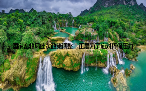 国家畜牧局此次政策调整, 正是为了应对环保压力, 推动畜牧行业实现绿色发展 提升产业竞争在全球经济一体化的大背景下, 我国畜牧产业面临着来自国际市场的激烈竞争